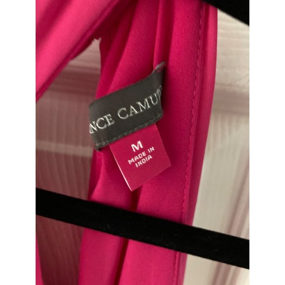 NWT VINCE CAMUTO HALTER JUMPSUIT POMEGRANATE PINK Varies - Picture 7 of 10